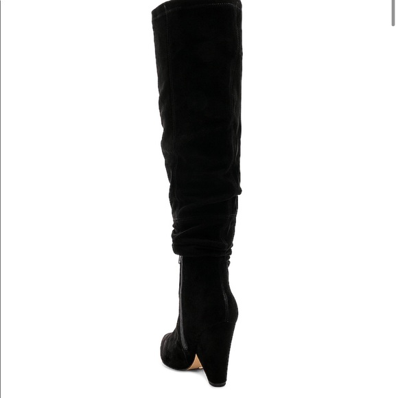 Raye: Rodeo Boot (OVER THE KNEE) black suede - Picture 3 of 13